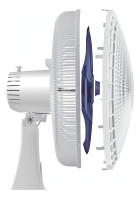Ventilador De Mesa Maxi Power V40w 40cm Mondial Cor da estrutura Branco Cor das pás Azul