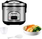 Panela Eletrica de Arroz Mondial Pratic 6I PE-43-6X Preto/Inox - 220V/60HZ