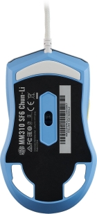 Mouse Gaming Cooler Master MM310 Street Fighter Chun-Li - Branco/ Azul Claro