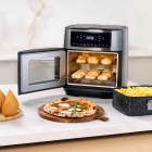 Fritadeira Elétrica Air Fryer Antiaderente WAP Oven 12 Litros com Painel Digital