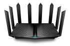Roteador Wireless TP-Link Archer AX90 AX6600 Tri-Band Wi-Fi 6 - Bivolt - Preto