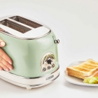 Torradeira Elétrica Ariete Vintage Verde 6 Níveis 750w