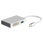 Cabo Adaptador USB-C 4 Em 1