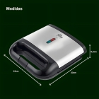 Sanduicheira Grill Antiaderente Inox 750w - Kian Preto