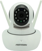 Camera de Seguranca Freevision Wireless IP FR-CCS101 360 Rotation HD 720P