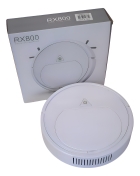 Aspirador De Pó Pelo Robô Redondo Inteligente Sem Fio Rx800 Cor Preto/Branco usb