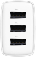 Carregador de Parede Baseus Compact Charger CCXJ020202 17W USB-A Bivolt 50-60HZ