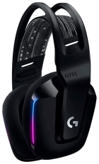 Headset Gaming Logitech G733 Lightspeed Wireless RGB 981-000863 Preto