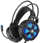 Fone Headset Gamer HP H400 RGB Som Estereo com Microfone - Preto