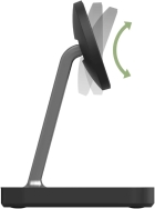 Carregador Sem Fio Magnetico Mophie Snap+ Charging Stand & Pad - Preto