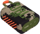 Caixa de Som JBL Go 3 Bluetooth Camuflado Squad