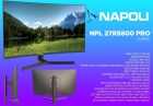 Monitor 27 Napoli NPL-27RS800 Pro Curve 75HZ/2K/1MS/Gi