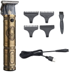 Aparador Resuxi Hair Trimmer JM-700A Professional Bivolt Dourado/Preto