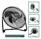 Kit 2 Ventiladores De Mesa E Carro Usb Alfacell 4 Polegadas