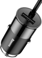 Carregador Veicular Baseus CCTON-01 4 Portas USB Preto