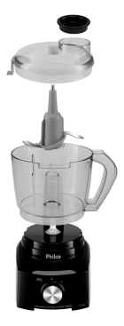 Processador Ph900 turbo preto 250w Philco